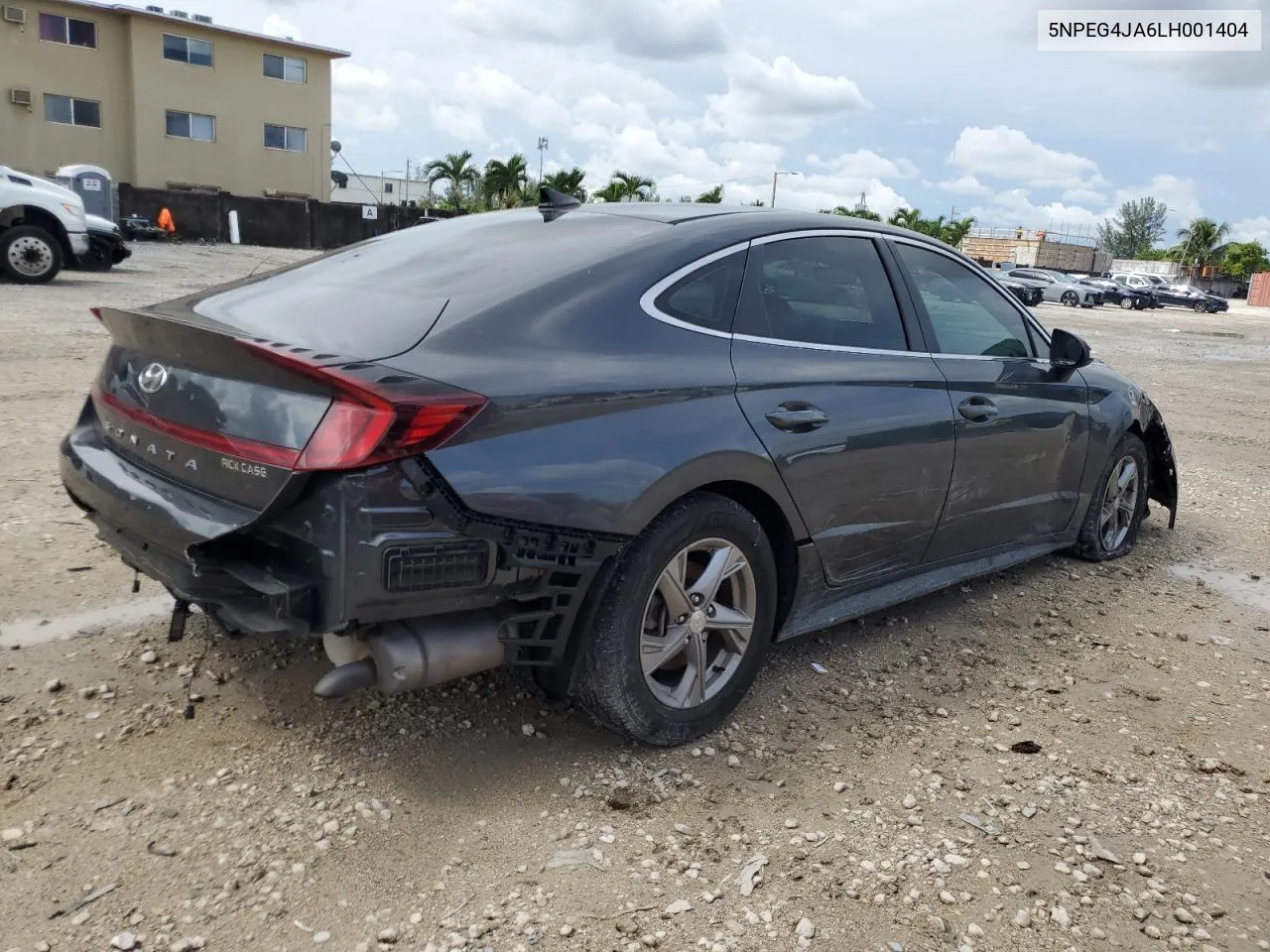 2020 Hyundai Sonata Se VIN: 5NPEG4JA6LH001404 Lot: 71813894