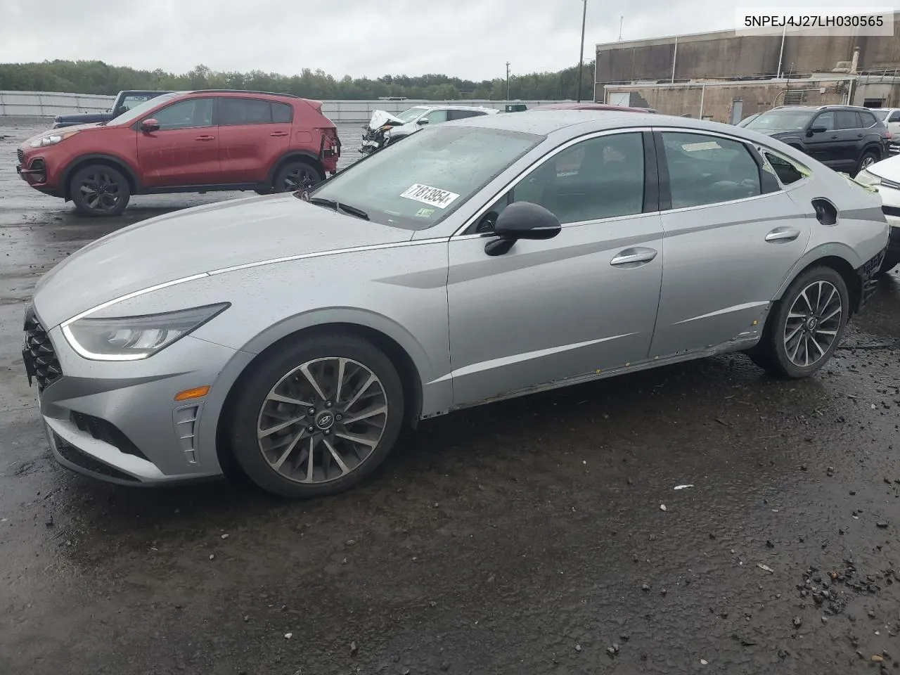 2020 Hyundai Sonata Sel Plus VIN: 5NPEJ4J27LH030565 Lot: 71813954