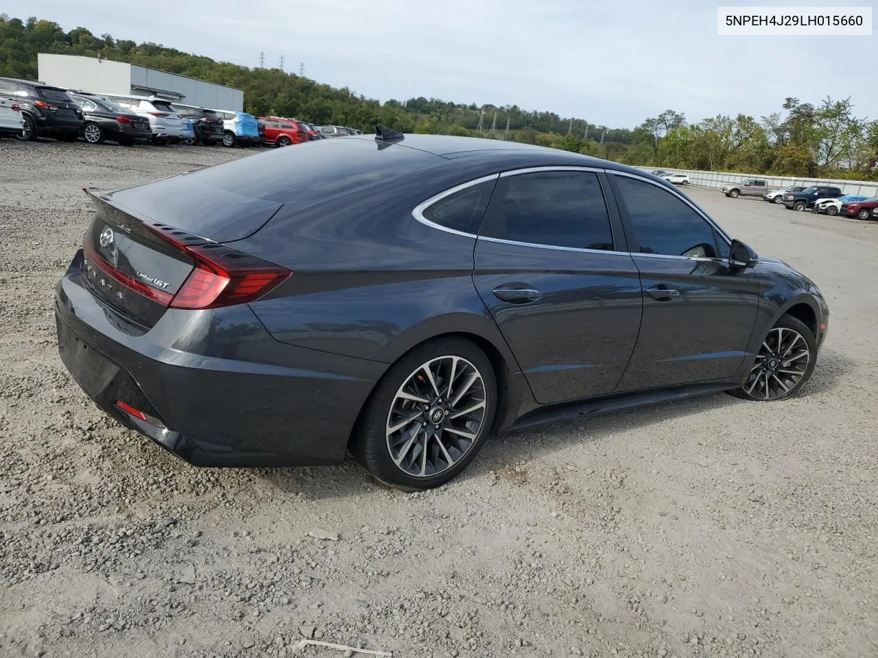 2020 Hyundai Sonata Limited VIN: 5NPEH4J29LH015660 Lot: 71911674