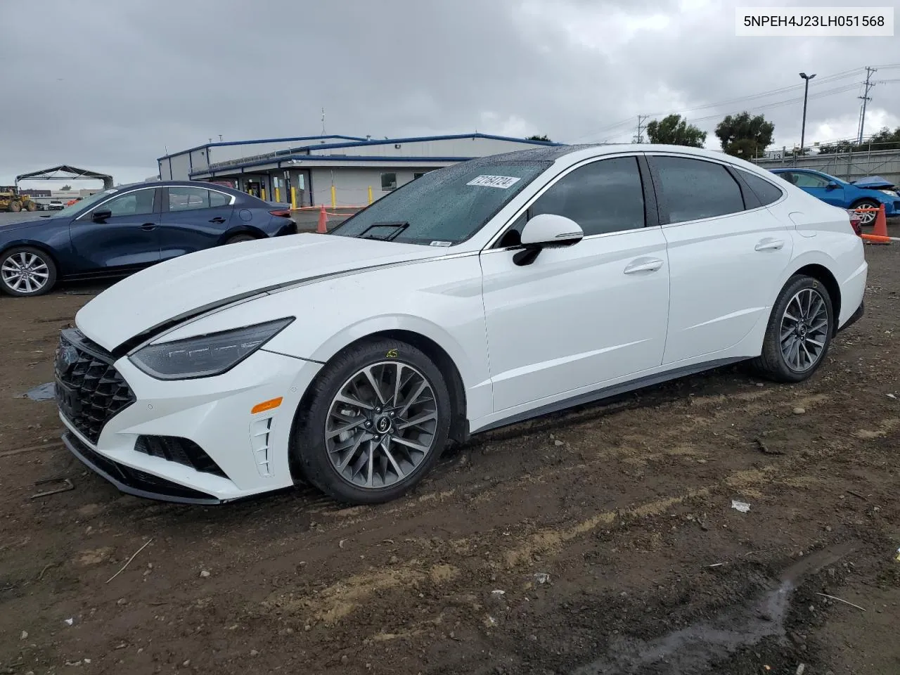 2020 Hyundai Sonata Limited VIN: 5NPEH4J23LH051568 Lot: 72164724