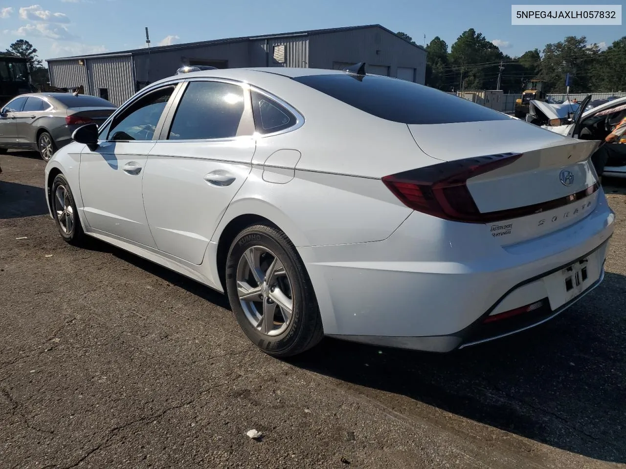 2020 Hyundai Sonata Se VIN: 5NPEG4JAXLH057832 Lot: 72213274