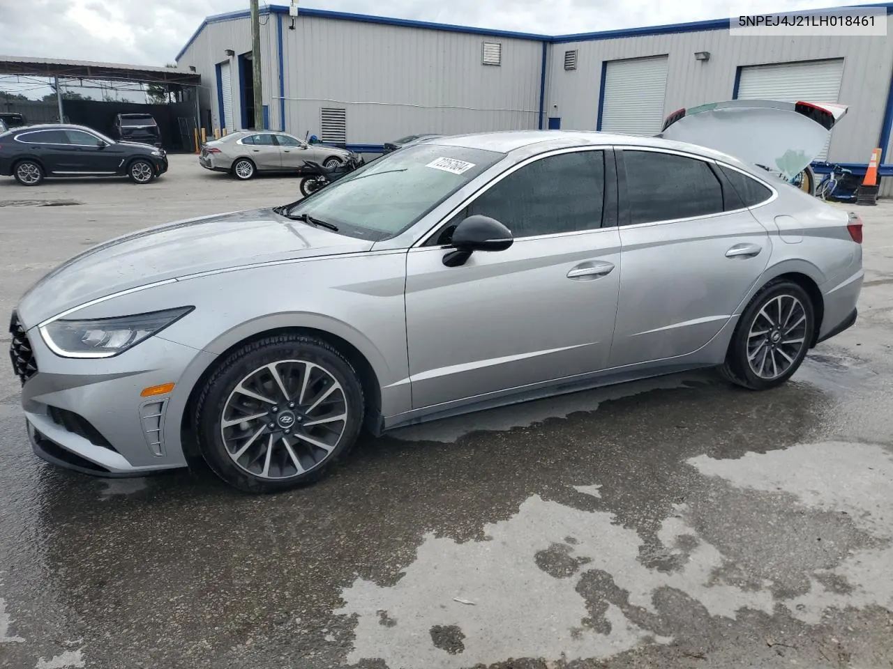 2020 Hyundai Sonata Sel Plus VIN: 5NPEJ4J21LH018461 Lot: 72257604