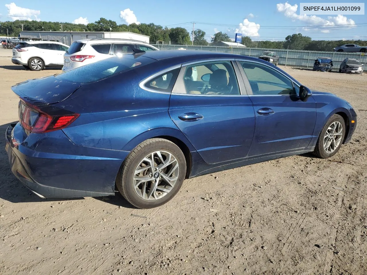 5NPEF4JA1LH001099 2020 Hyundai Sonata Sel