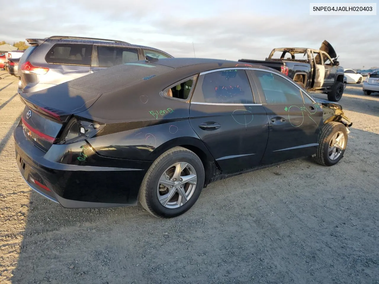 5NPEG4JA0LH020403 2020 Hyundai Sonata Se