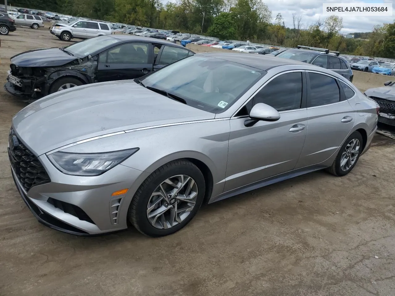 2020 Hyundai Sonata Sel VIN: 5NPEL4JA7LH053684 Lot: 72673814