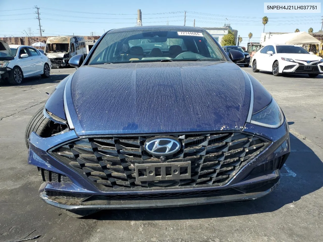 2020 Hyundai Sonata Limited VIN: 5NPEH4J21LH037751 Lot: 72744684