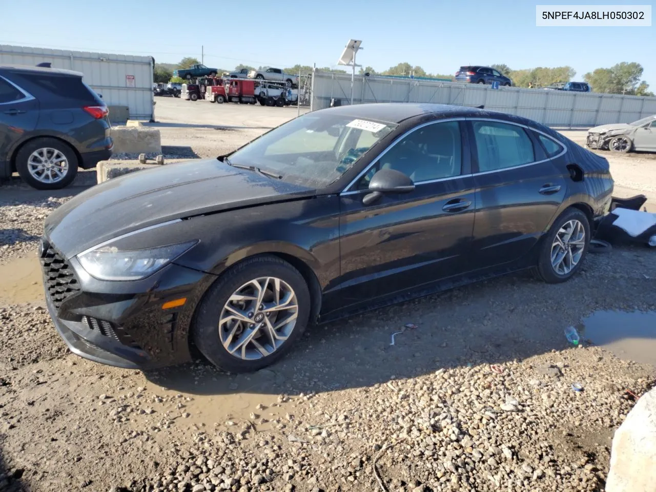 2020 Hyundai Sonata Sel VIN: 5NPEF4JA8LH050302 Lot: 73027214