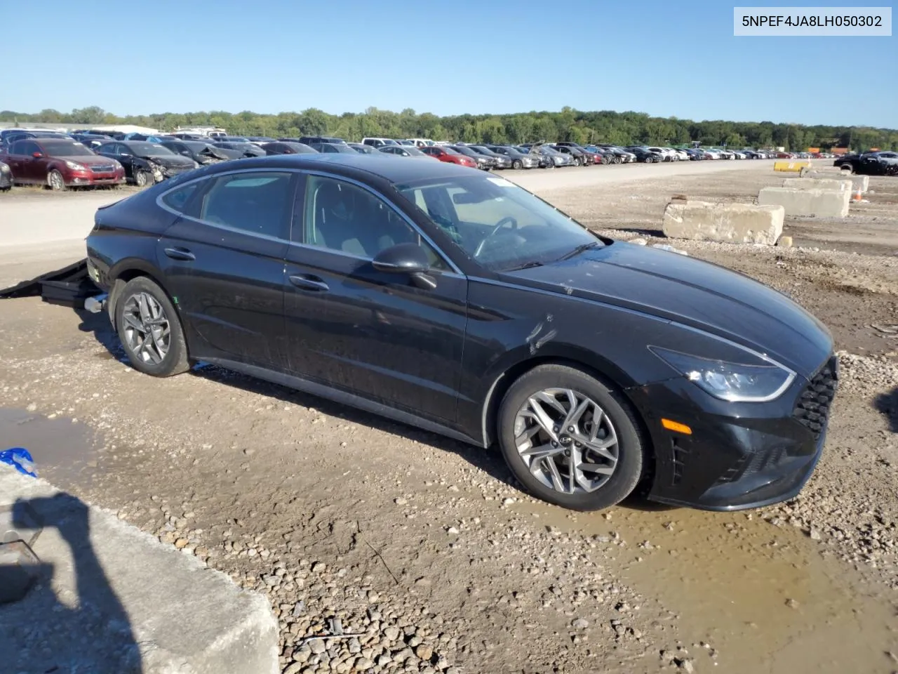 2020 Hyundai Sonata Sel VIN: 5NPEF4JA8LH050302 Lot: 73027214