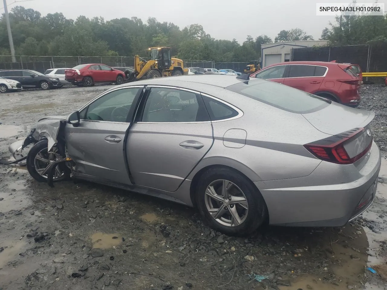 2020 Hyundai Sonata Se VIN: 5NPEG4JA3LH010982 Lot: 73036574