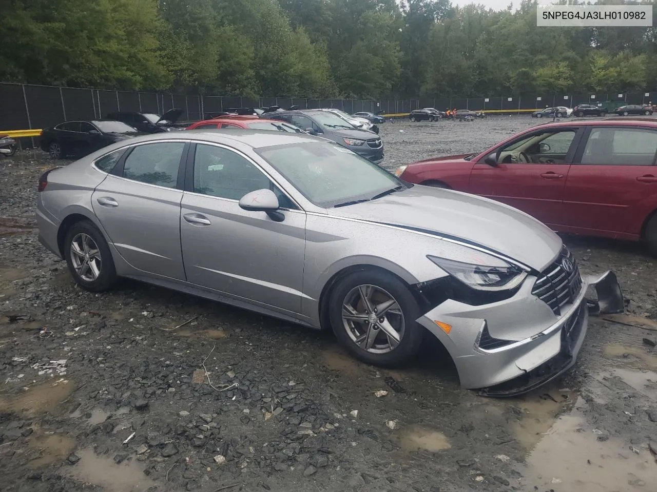 5NPEG4JA3LH010982 2020 Hyundai Sonata Se