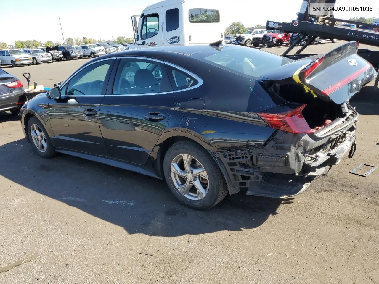 2020 Hyundai Sonata Se VIN: 5NPEG4JA9LH051035 Lot: 73257094