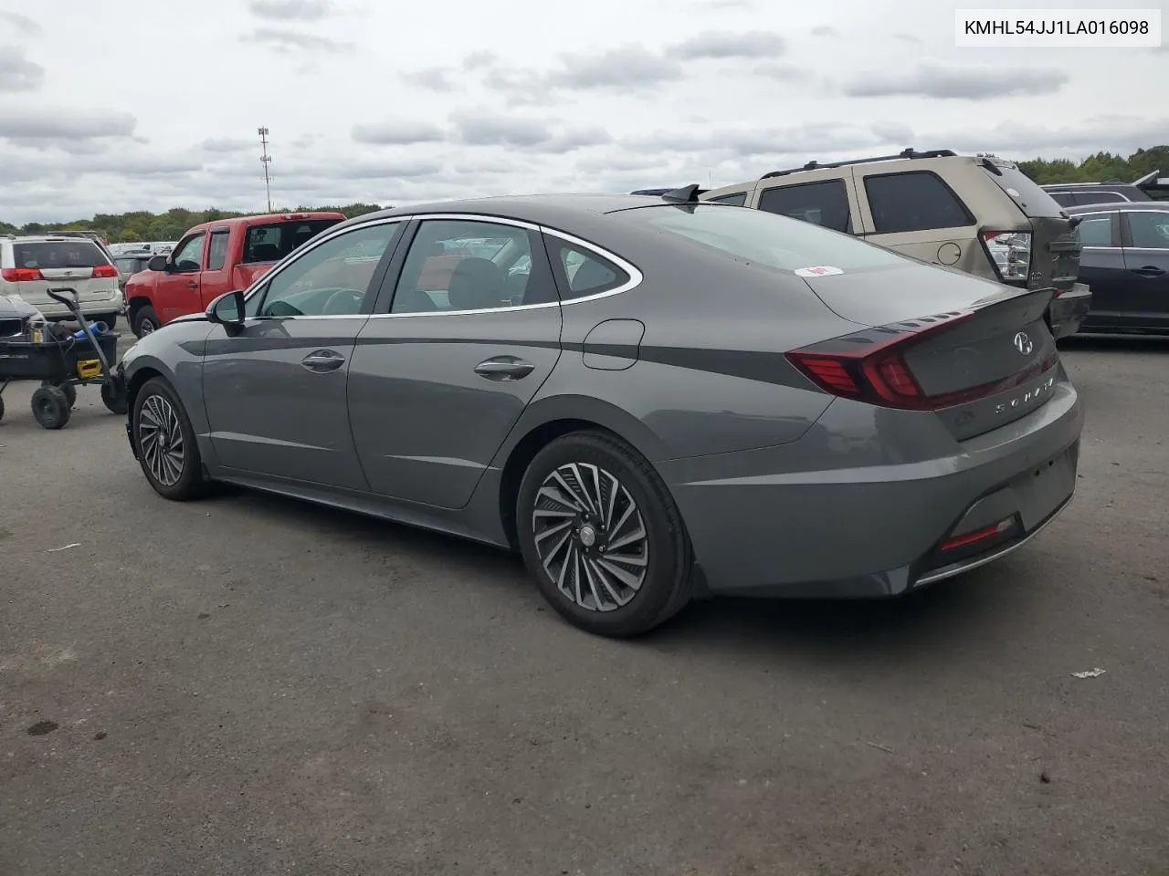 2020 Hyundai Sonata Hybrid VIN: KMHL54JJ1LA016098 Lot: 73276294