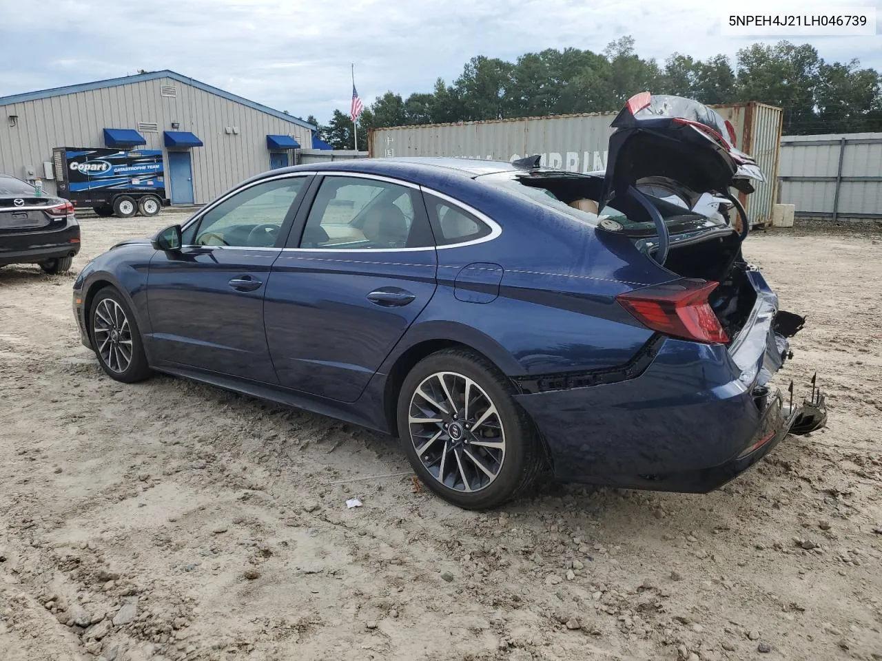 2020 Hyundai Sonata Limited VIN: 5NPEH4J21LH046739 Lot: 73301504