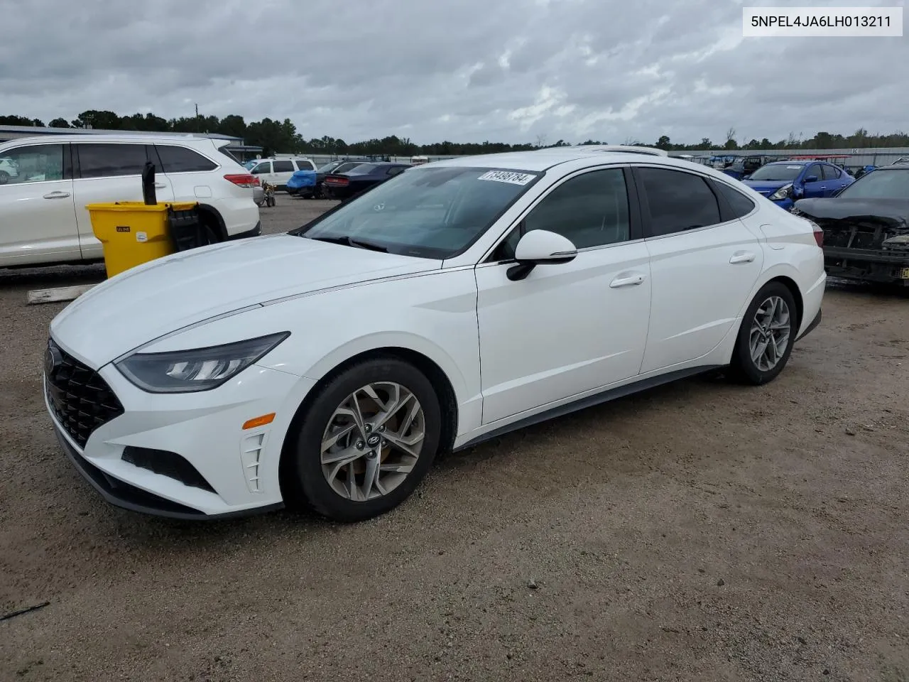 5NPEL4JA6LH013211 2020 Hyundai Sonata Sel