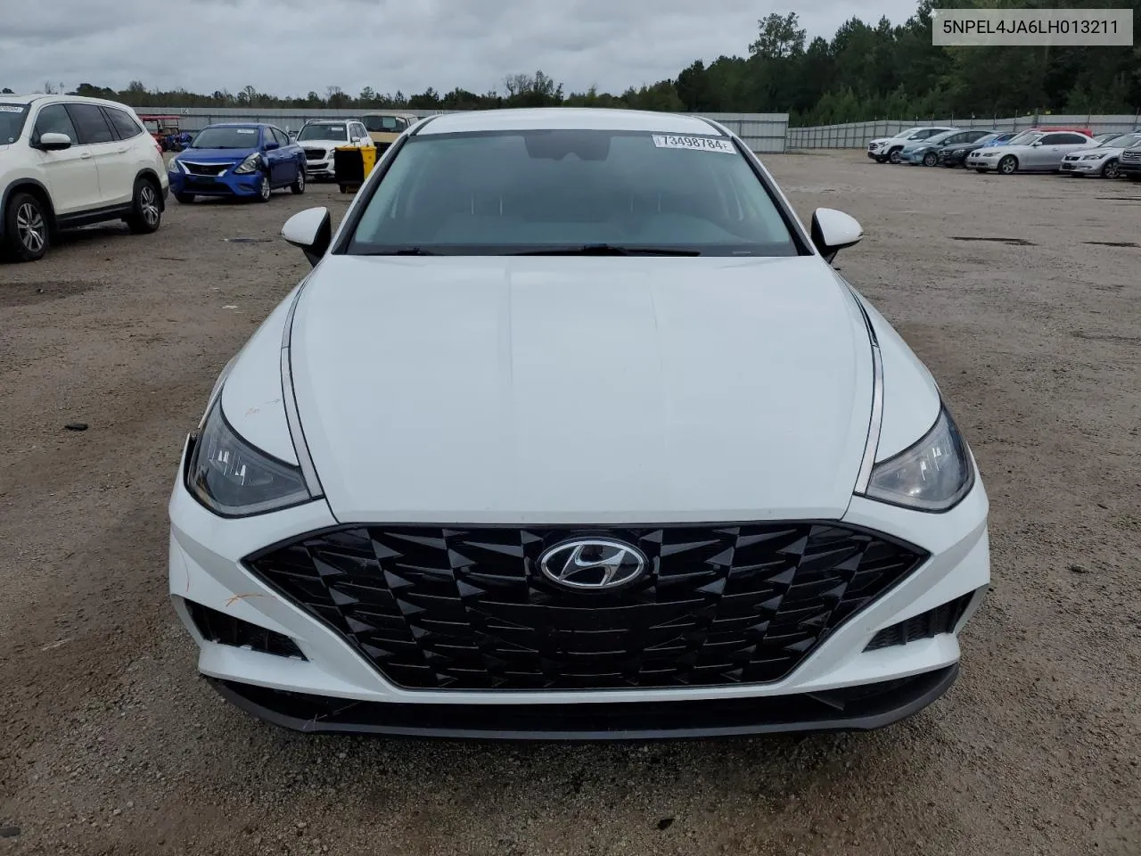 2020 Hyundai Sonata Sel VIN: 5NPEL4JA6LH013211 Lot: 73498784