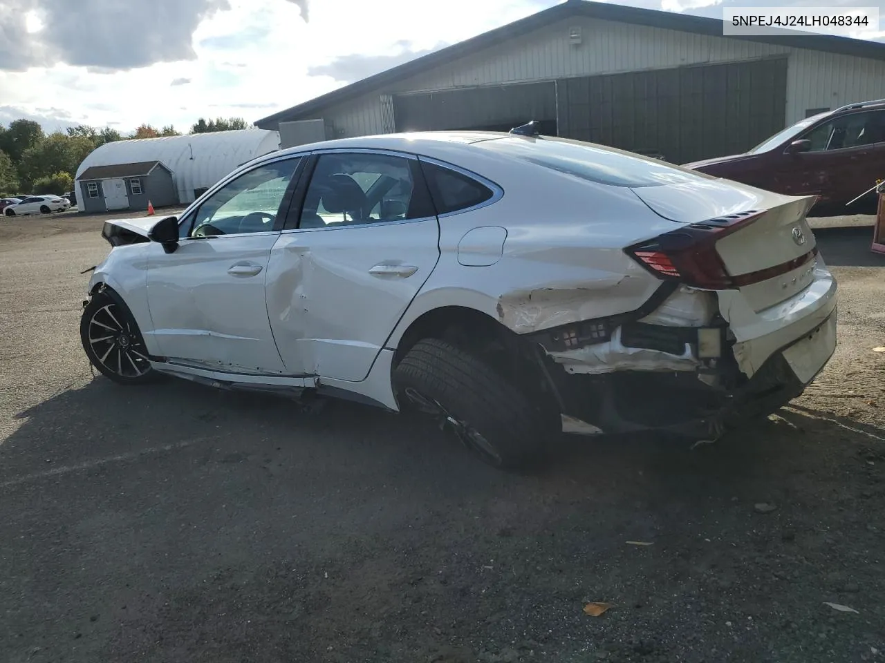 5NPEJ4J24LH048344 2020 Hyundai Sonata Sel Plus