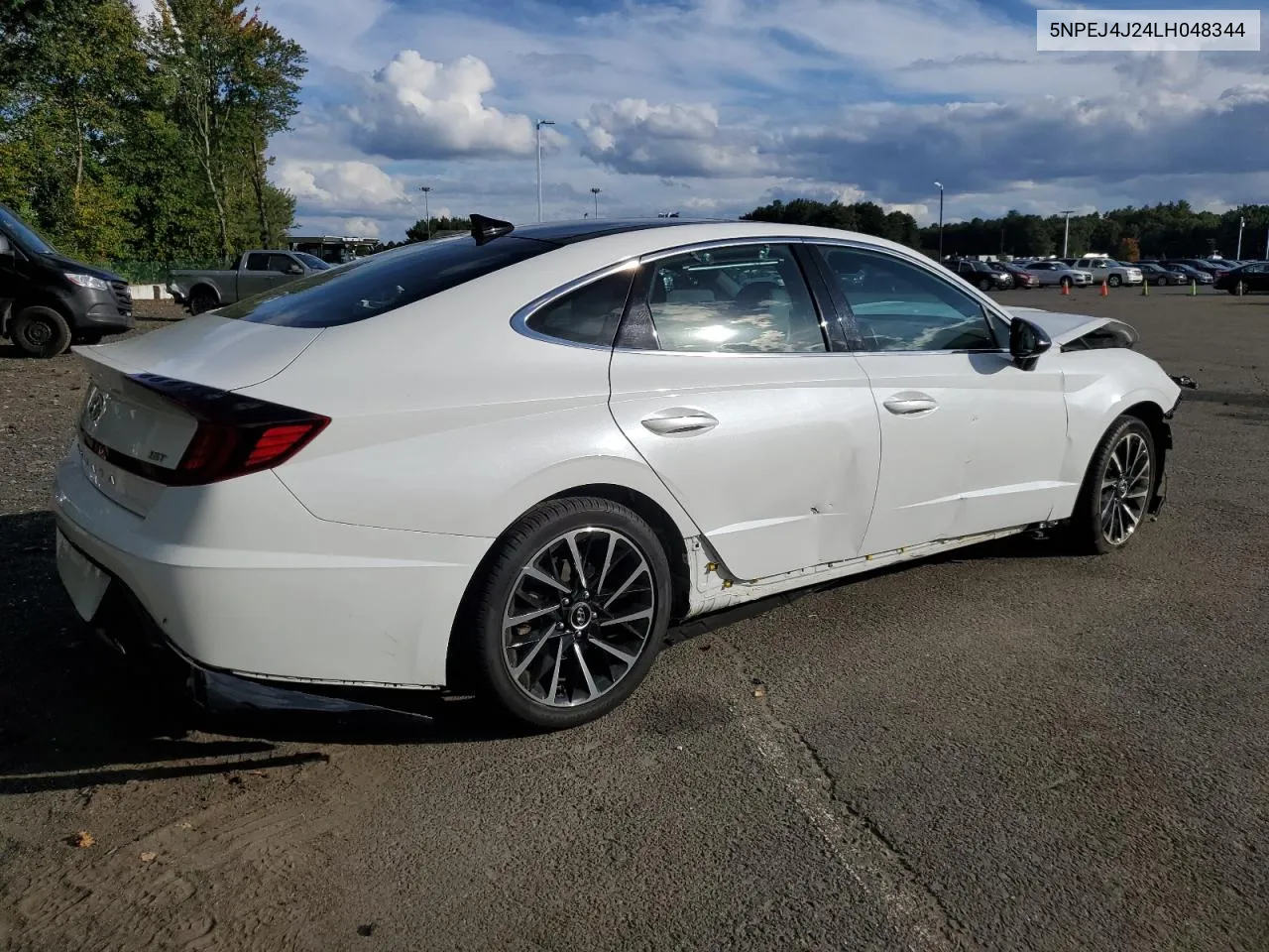 5NPEJ4J24LH048344 2020 Hyundai Sonata Sel Plus