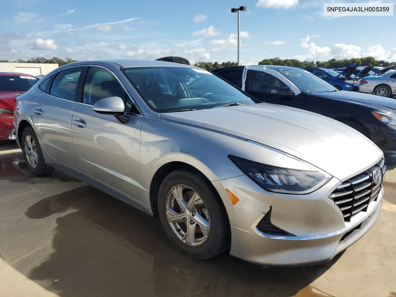 2020 Hyundai Sonata Se VIN: 5NPEG4JA3LH005359 Lot: 73778534