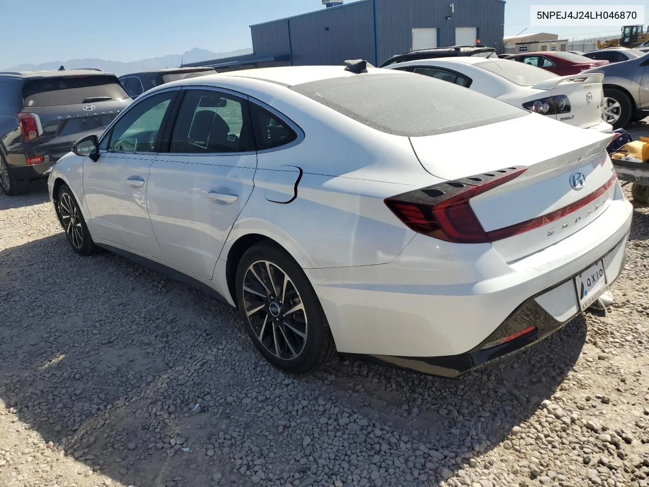 5NPEJ4J24LH046870 2020 Hyundai Sonata Sel Plus