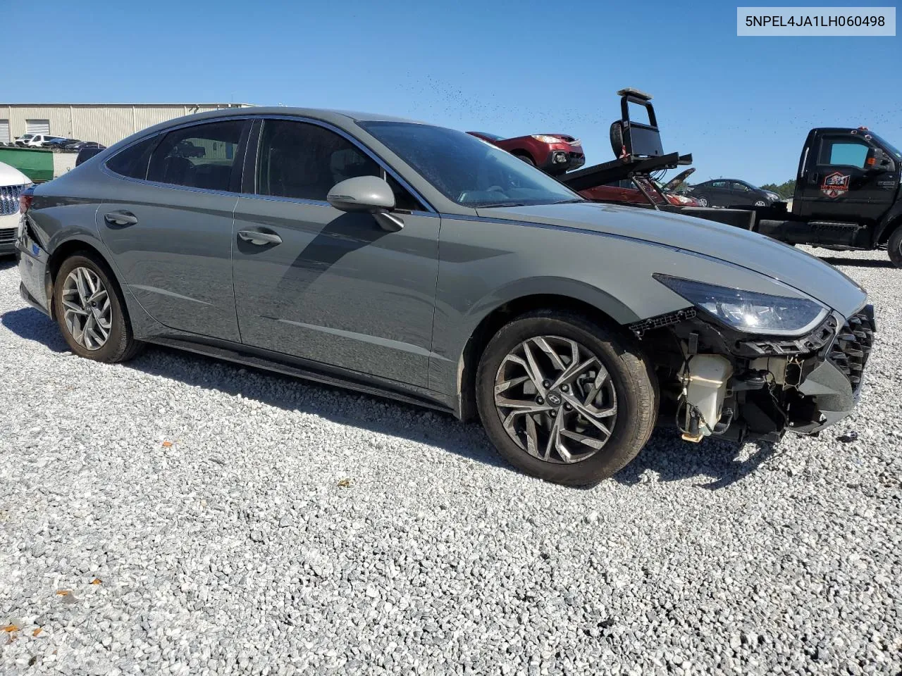 2020 Hyundai Sonata Sel VIN: 5NPEL4JA1LH060498 Lot: 74352144