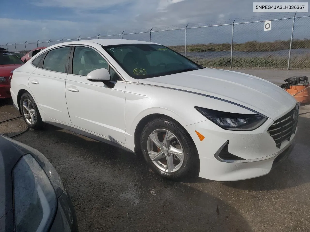 2020 Hyundai Sonata Se VIN: 5NPEG4JA3LH036367 Lot: 74934414