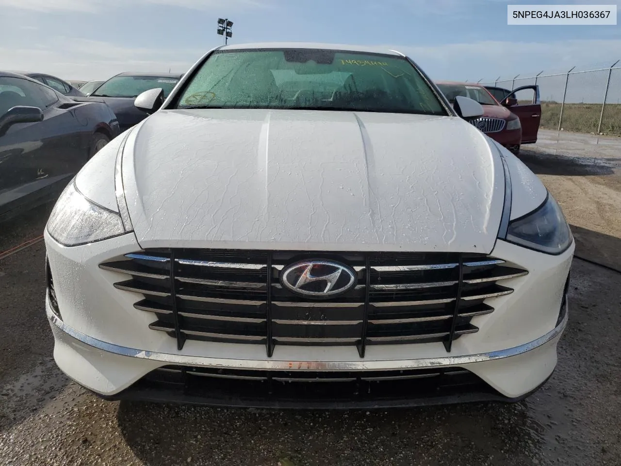 2020 Hyundai Sonata Se VIN: 5NPEG4JA3LH036367 Lot: 74934414