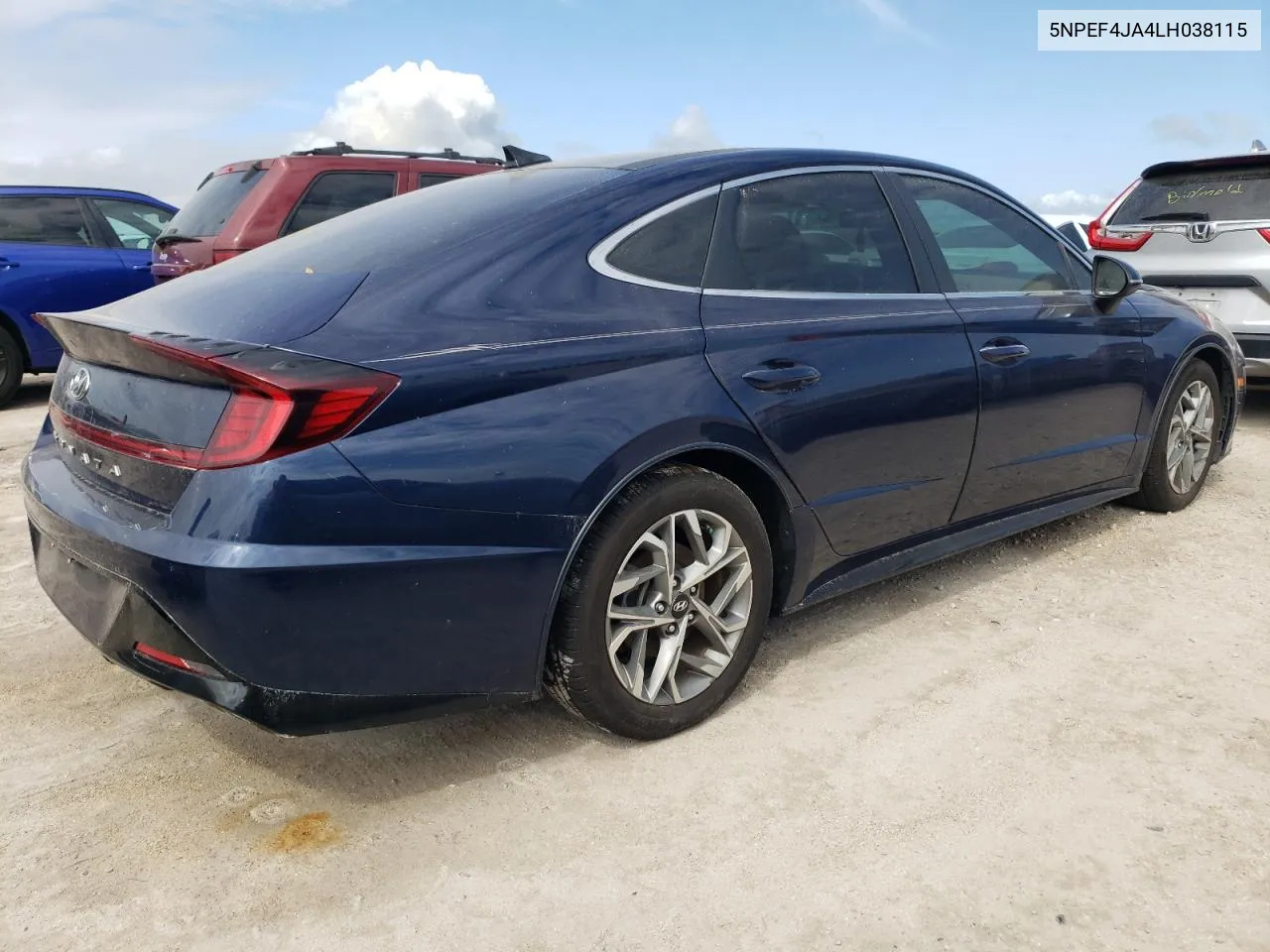 5NPEF4JA4LH038115 2020 Hyundai Sonata Sel