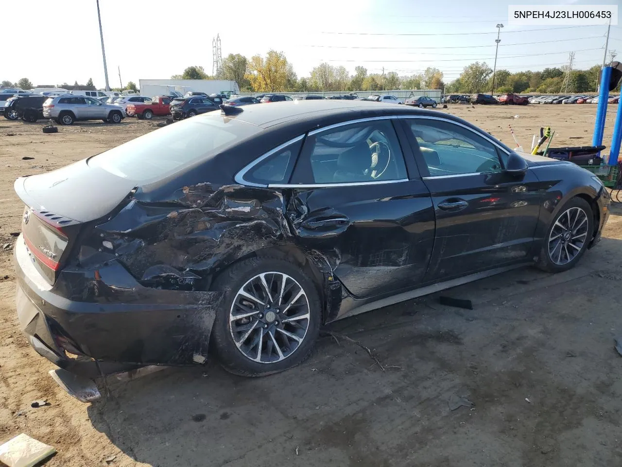 2020 Hyundai Sonata Limited VIN: 5NPEH4J23LH006453 Lot: 75265124