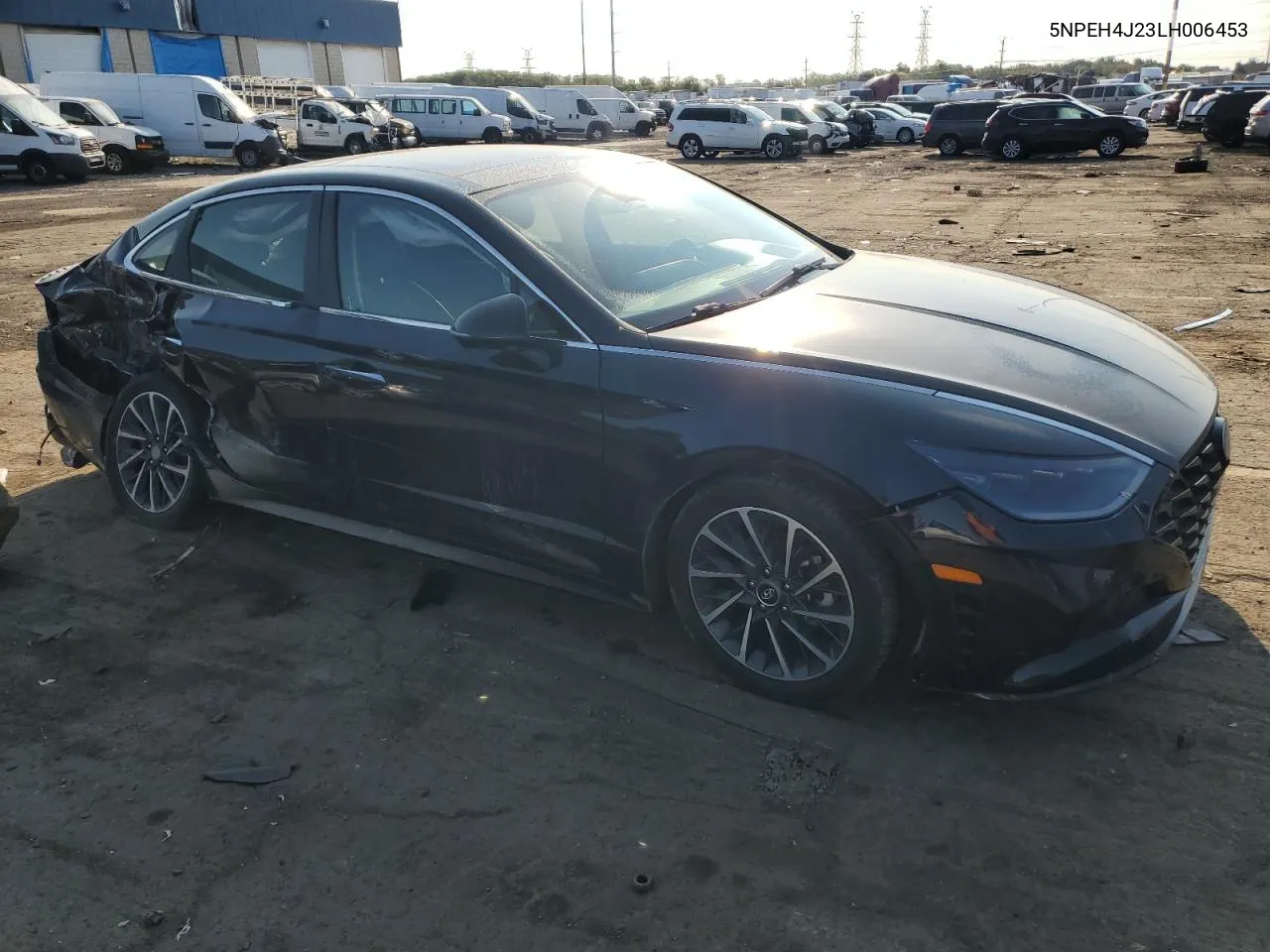 2020 Hyundai Sonata Limited VIN: 5NPEH4J23LH006453 Lot: 75265124