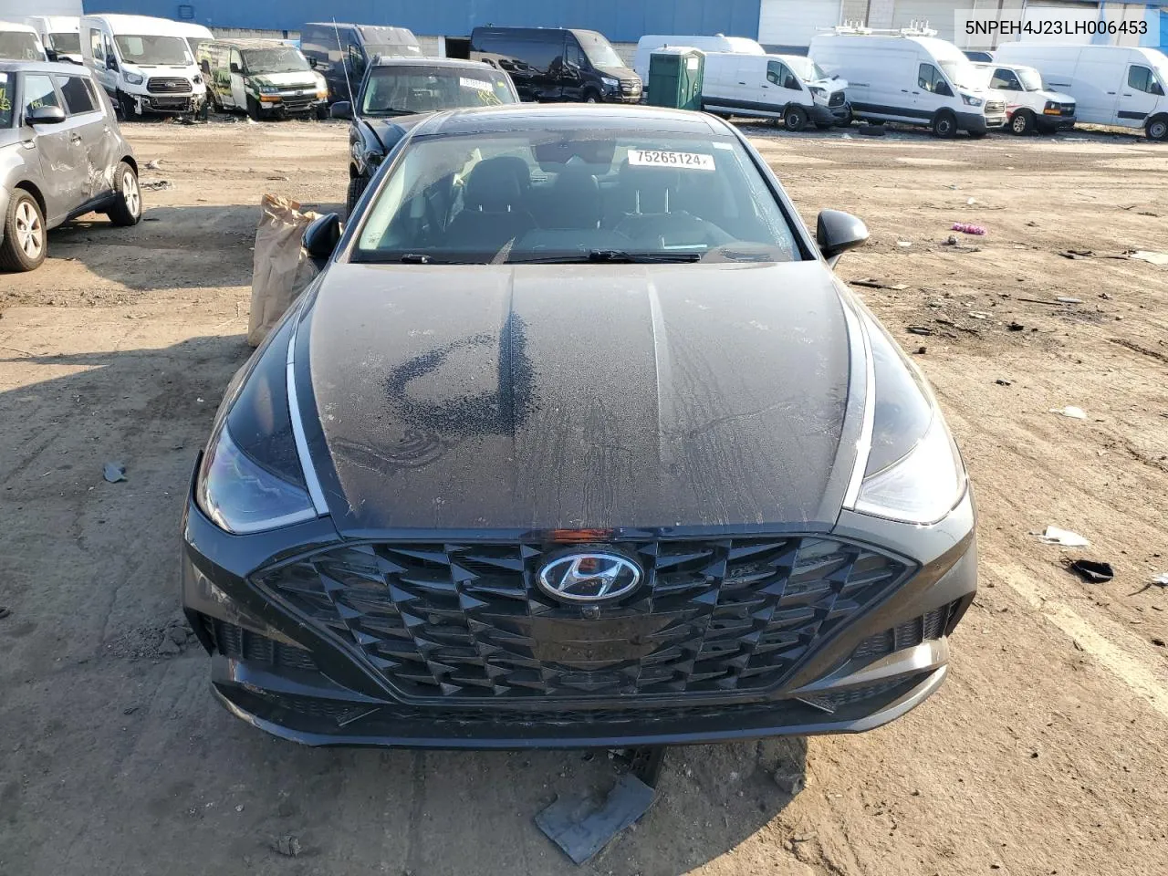 2020 Hyundai Sonata Limited VIN: 5NPEH4J23LH006453 Lot: 75265124