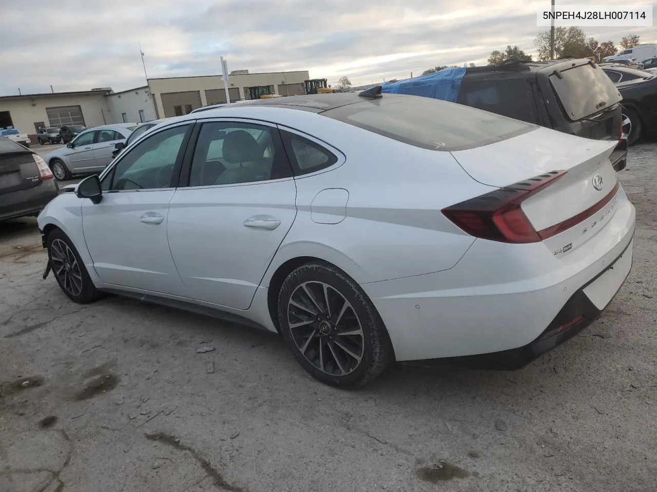 2020 Hyundai Sonata Limited VIN: 5NPEH4J28LH007114 Lot: 75706894