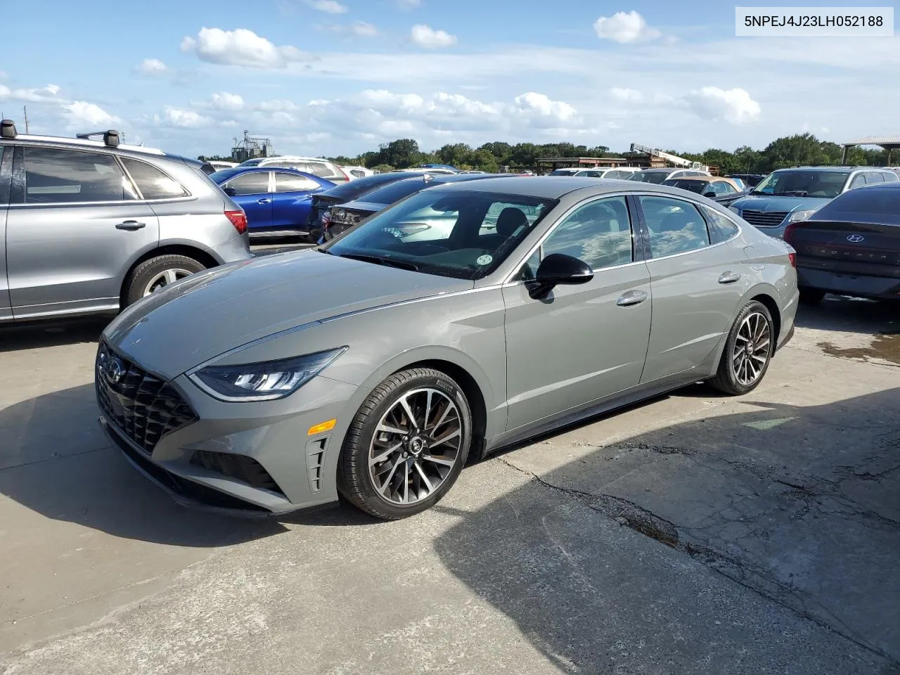 2020 Hyundai Sonata Sel Plus VIN: 5NPEJ4J23LH052188 Lot: 76067404