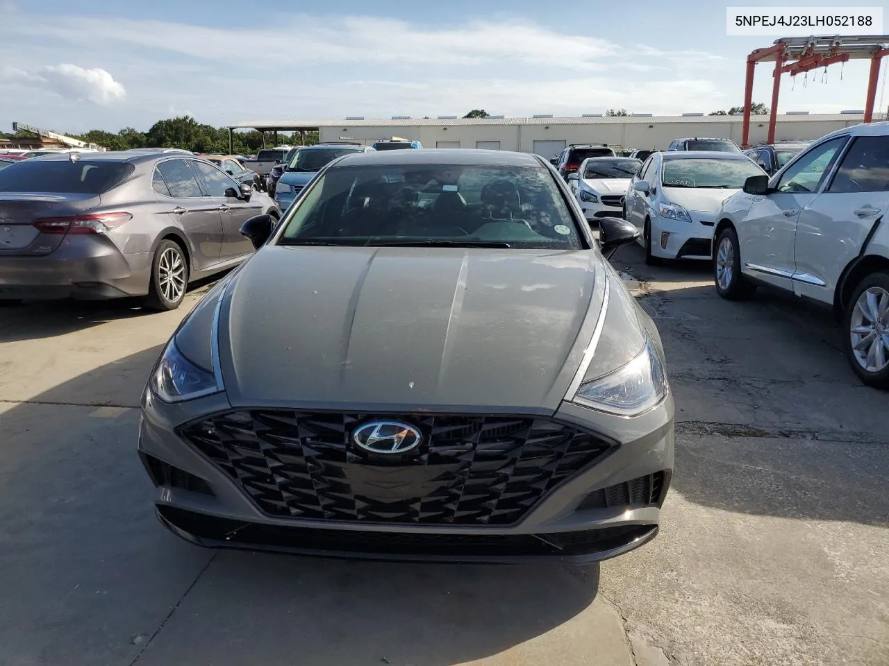 2020 Hyundai Sonata Sel Plus VIN: 5NPEJ4J23LH052188 Lot: 76067404