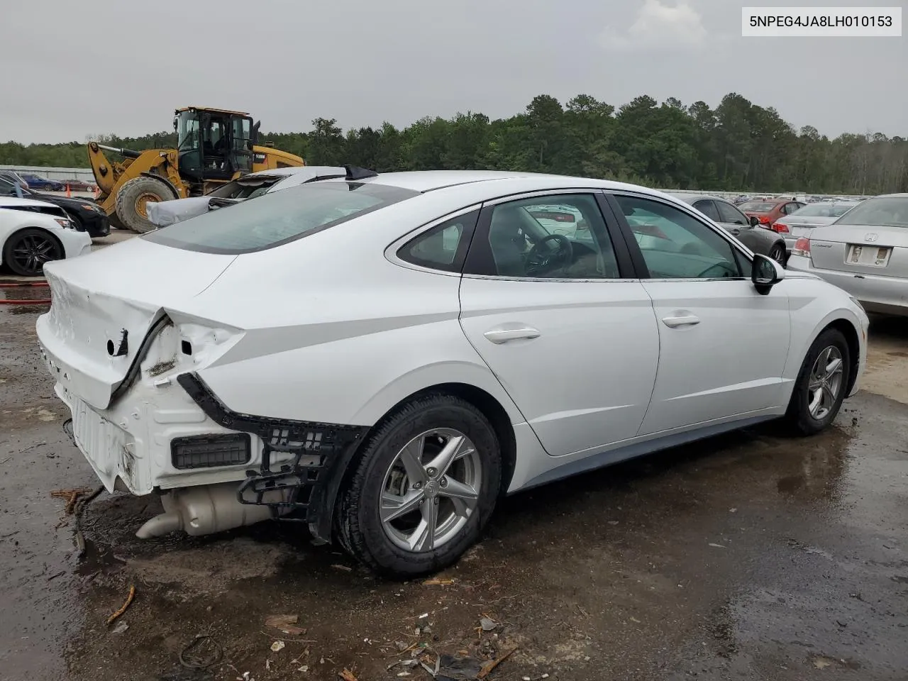 2020 Hyundai Sonata Se VIN: 5NPEG4JA8LH010153 Lot: 76821944