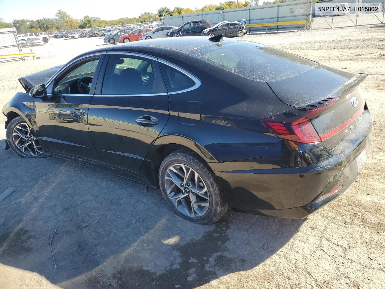 2020 Hyundai Sonata Sel VIN: 5NPEF4JA7LH015802 Lot: 77372624