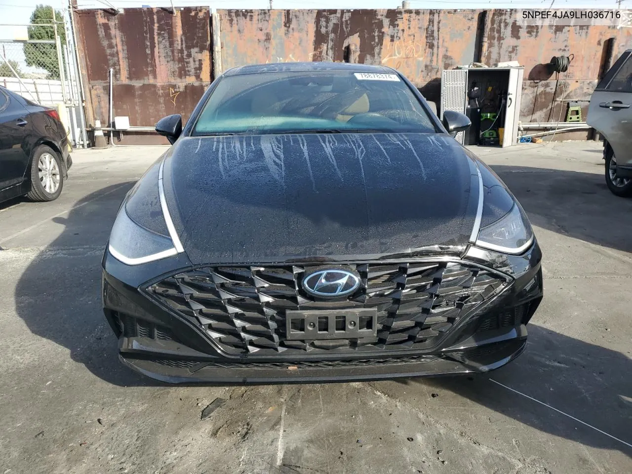 2020 Hyundai Sonata Sel VIN: 5NPEF4JA9LH036716 Lot: 78878374