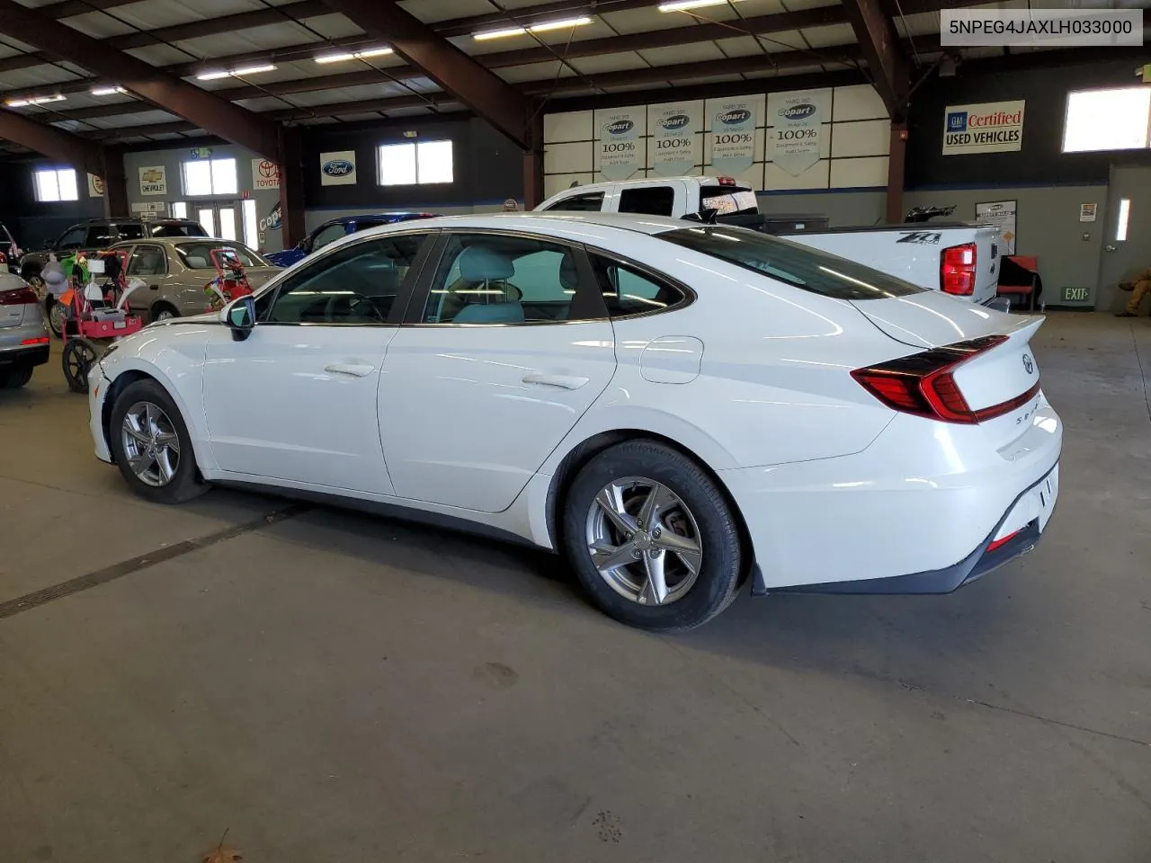 2020 Hyundai Sonata Se VIN: 5NPEG4JAXLH033000 Lot: 79455524