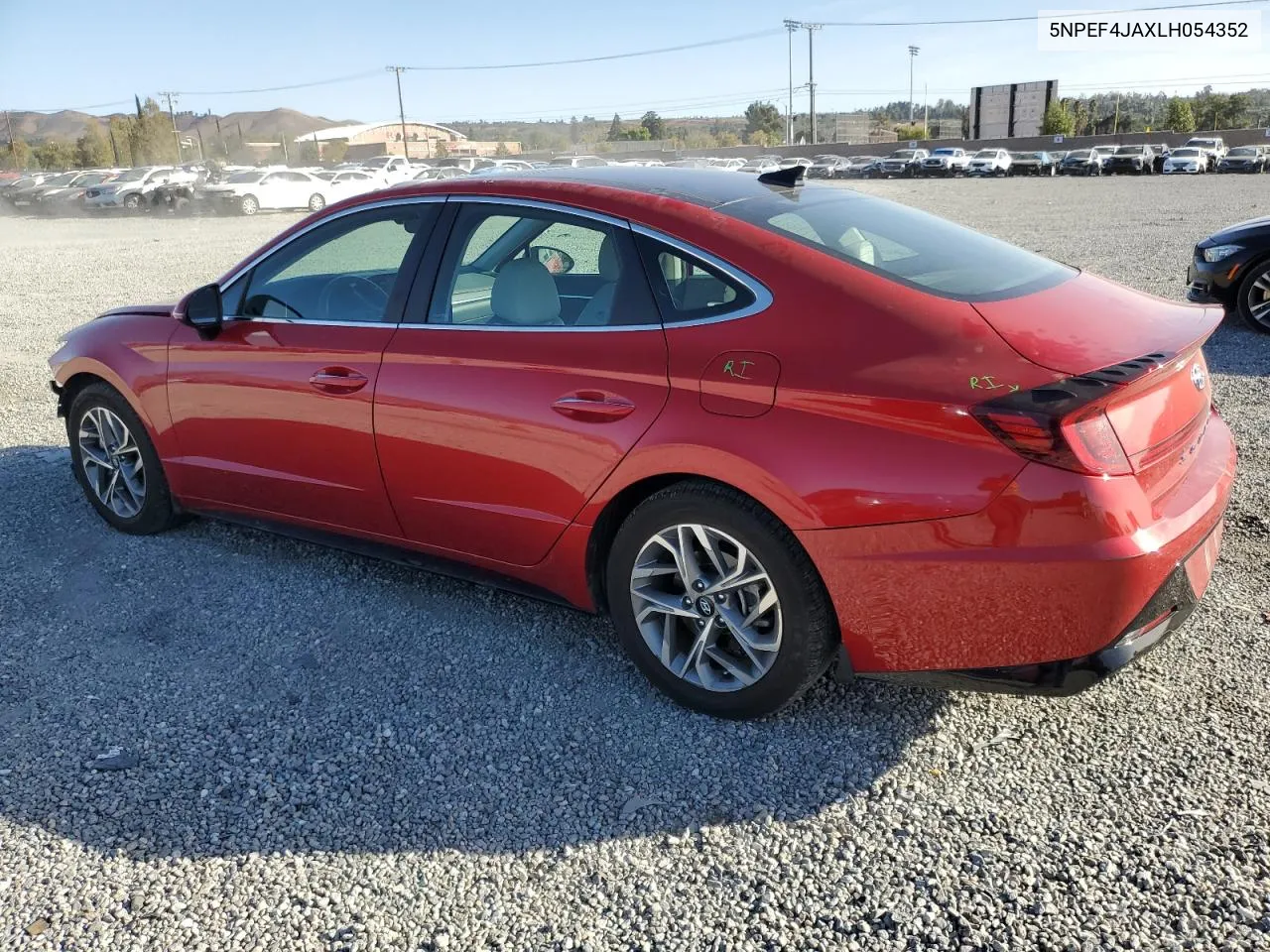 2020 Hyundai Sonata Sel VIN: 5NPEF4JAXLH054352 Lot: 79744284