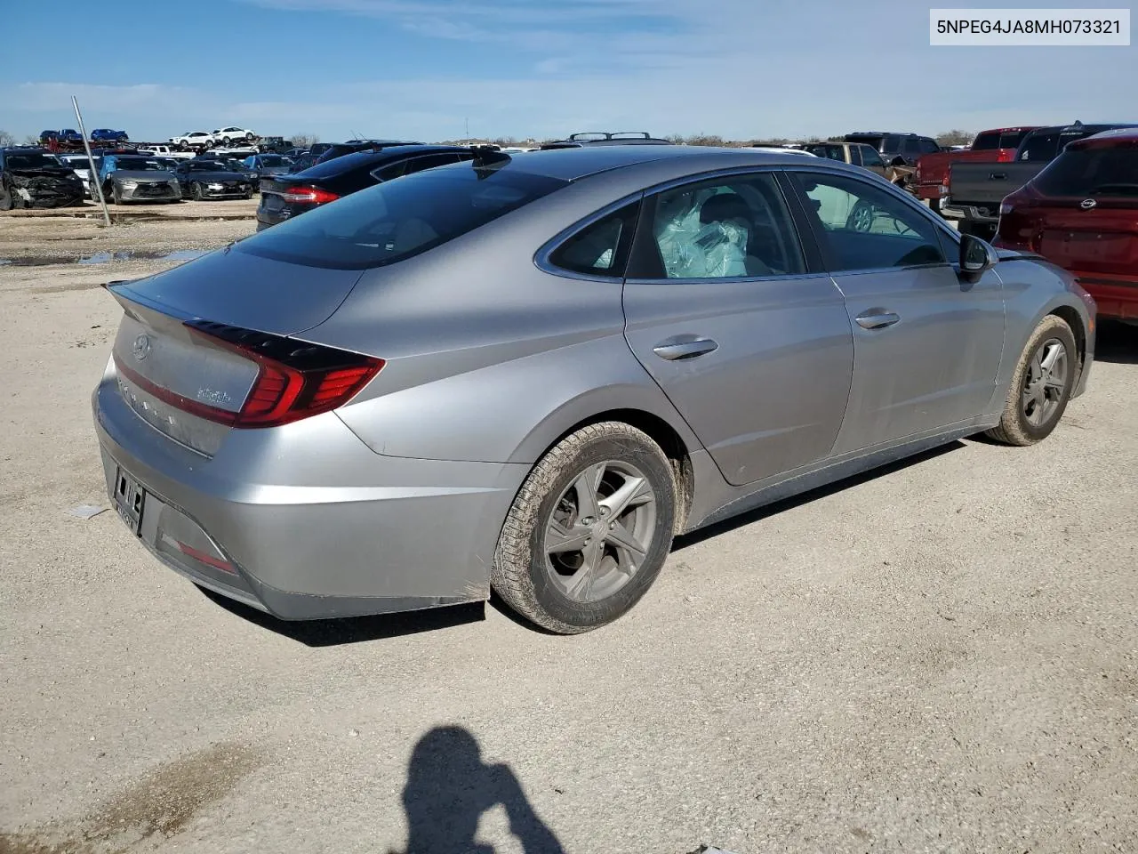 2021 Hyundai Sonata Se VIN: 5NPEG4JA8MH073321 Lot: 39402204