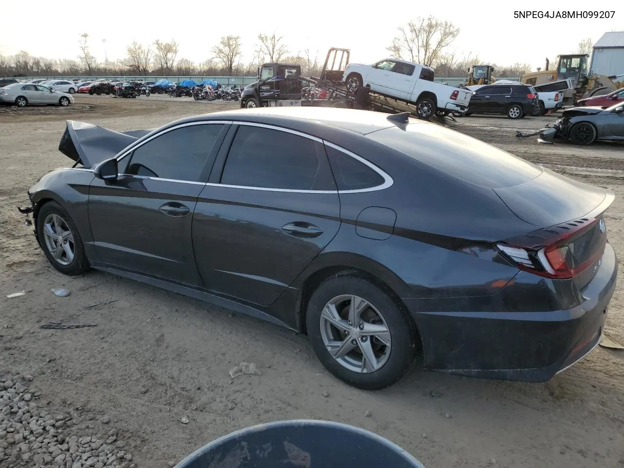 2021 Hyundai Sonata Se VIN: 5NPEG4JA8MH099207 Lot: 41640804