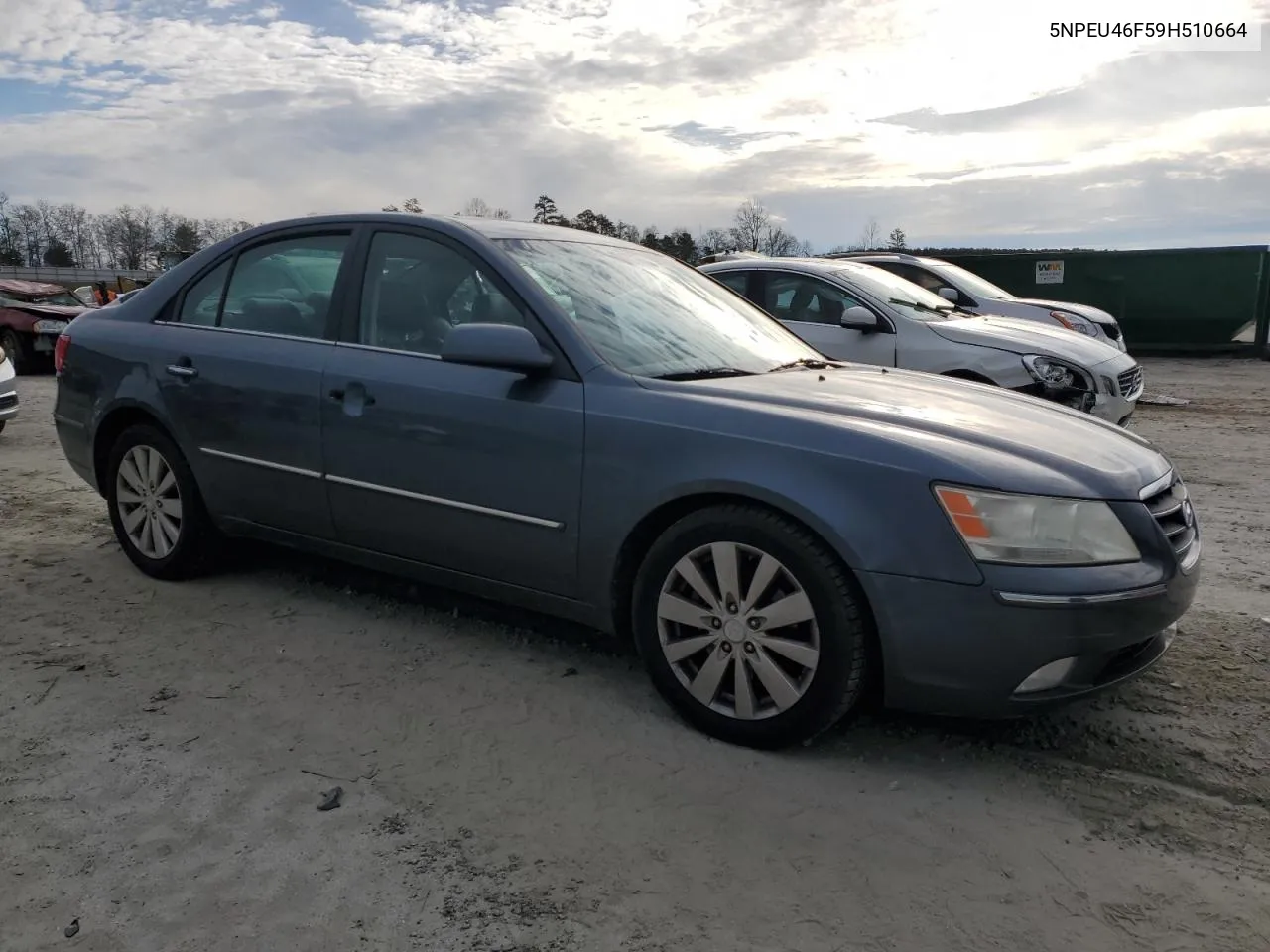 5NPEU46F59H510664 2009 Hyundai Sonata Se