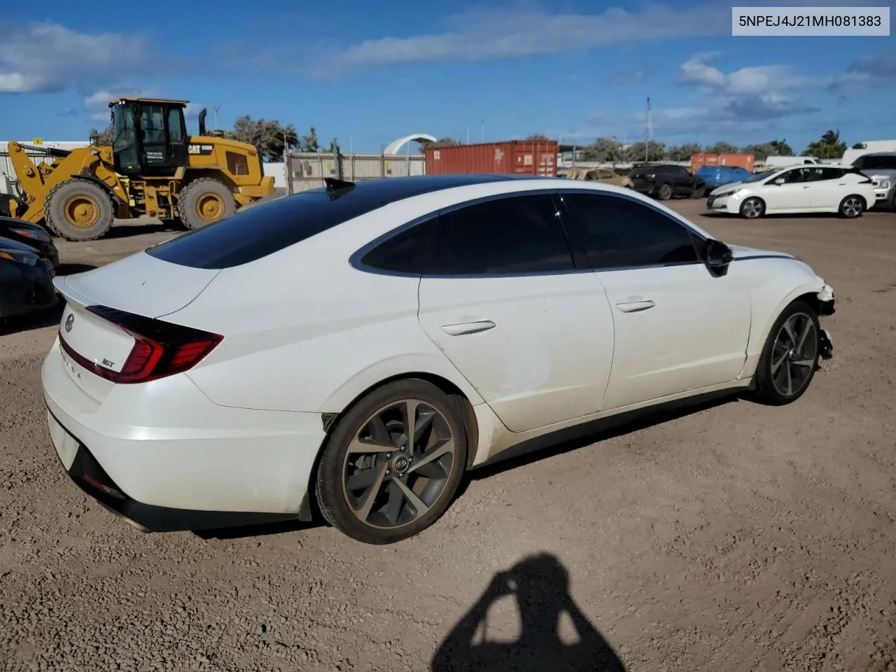 2021 Hyundai Sonata Sel Plus VIN: 5NPEJ4J21MH081383 Lot: 47407554