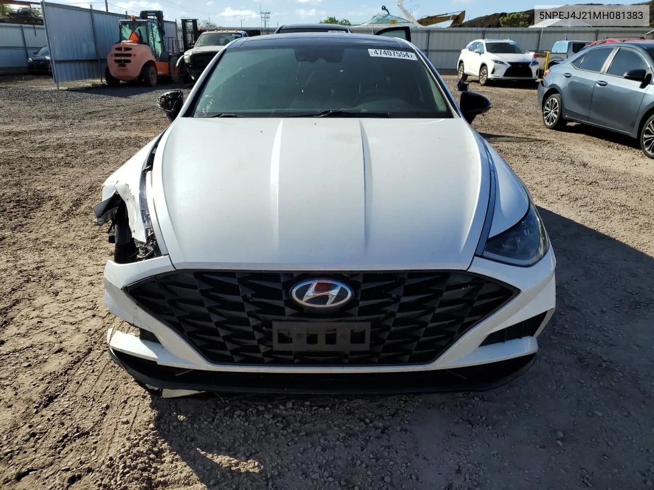 2021 Hyundai Sonata Sel Plus VIN: 5NPEJ4J21MH081383 Lot: 47407554