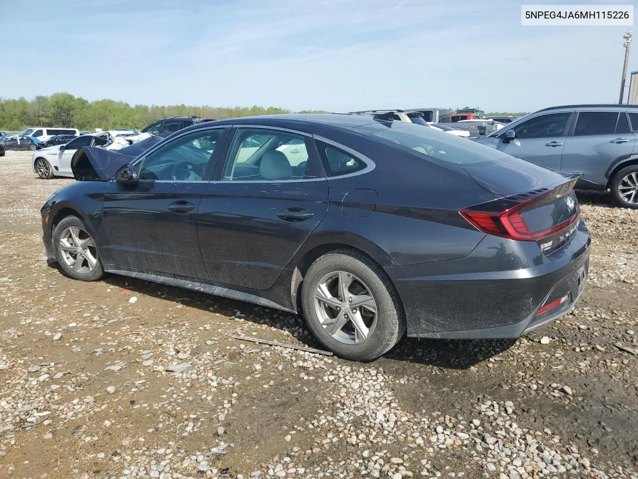 2021 Hyundai Sonata Se VIN: 5NPEG4JA6MH115226 Lot: 49251434