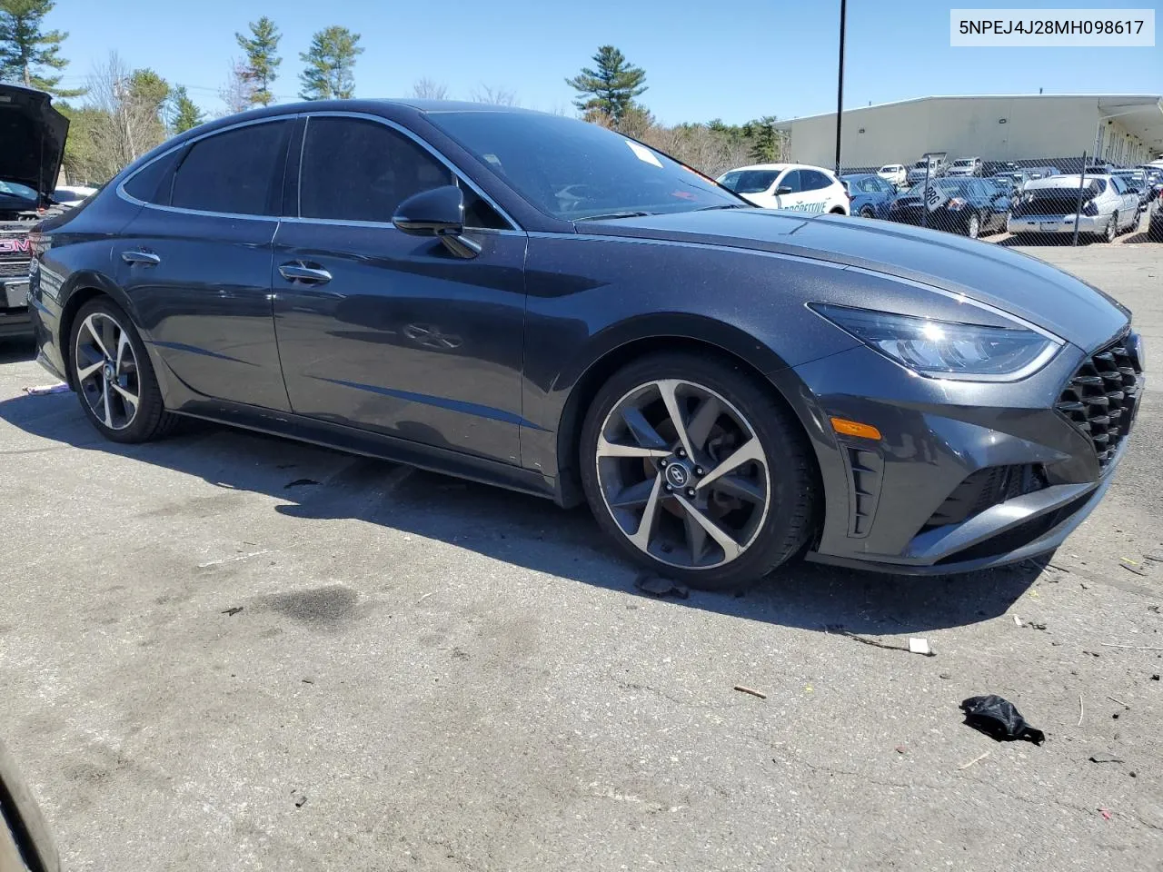 2021 Hyundai Sonata Sel Plus VIN: 5NPEJ4J28MH098617 Lot: 51275154