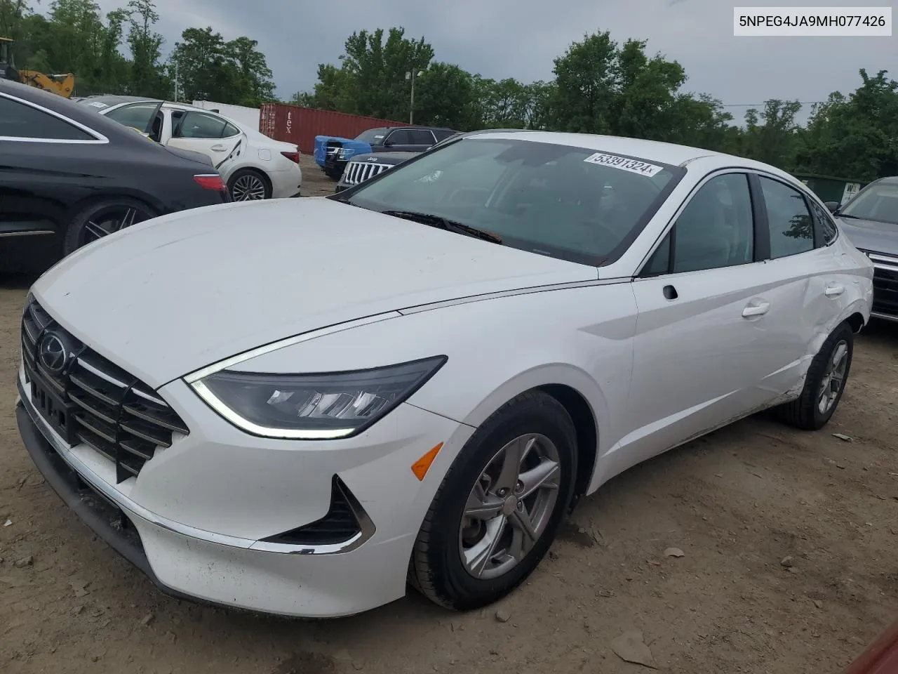 5NPEG4JA9MH077426 2021 Hyundai Sonata Se