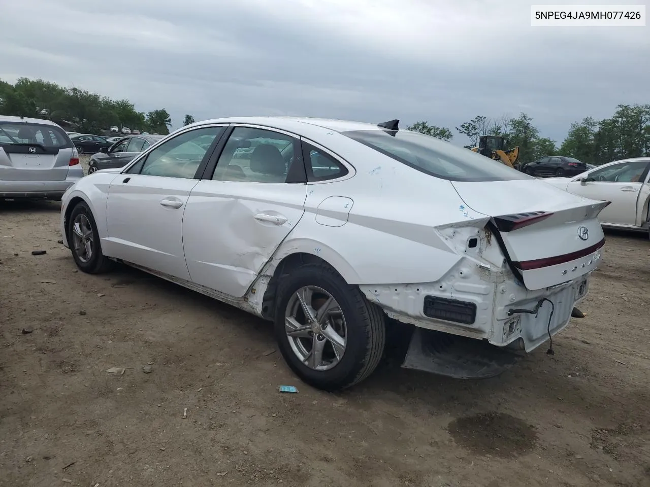 2021 Hyundai Sonata Se VIN: 5NPEG4JA9MH077426 Lot: 53391324