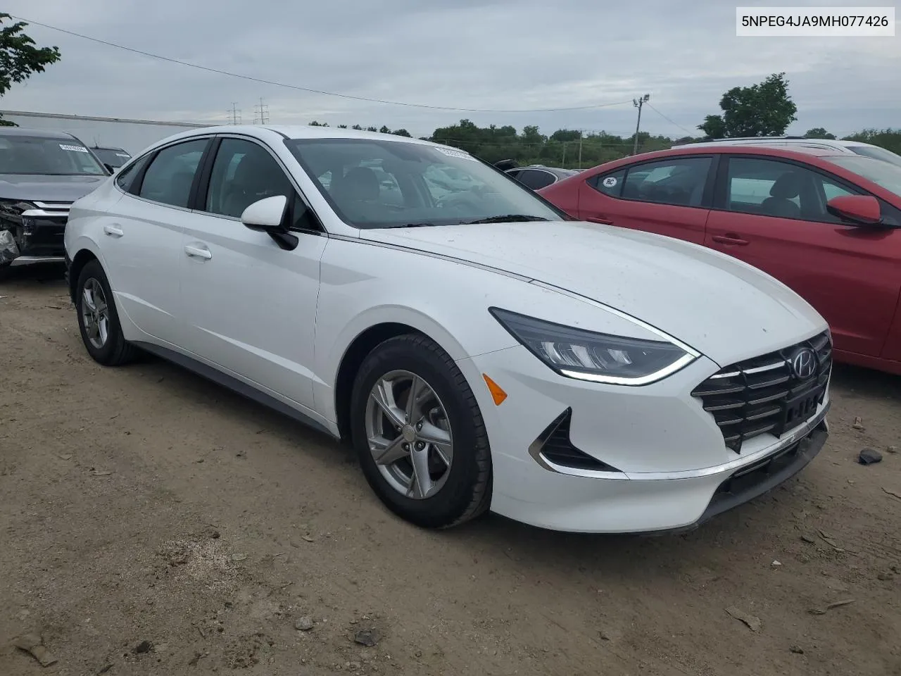 2021 Hyundai Sonata Se VIN: 5NPEG4JA9MH077426 Lot: 53391324