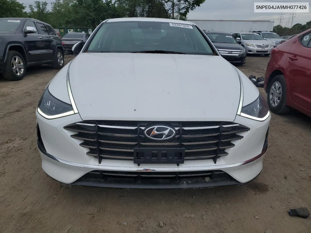 2021 Hyundai Sonata Se VIN: 5NPEG4JA9MH077426 Lot: 53391324