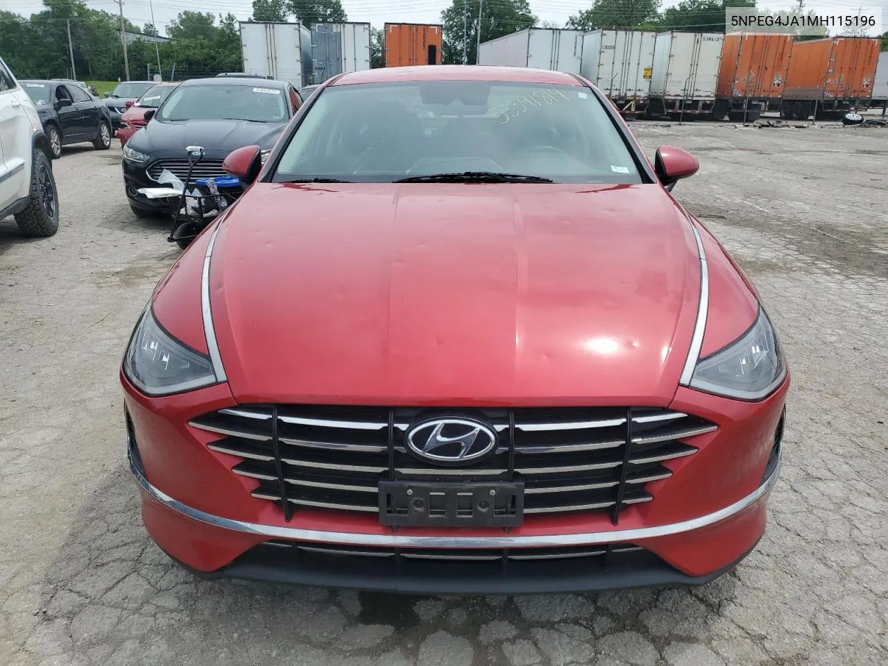 5NPEG4JA1MH115196 2021 Hyundai Sonata Se